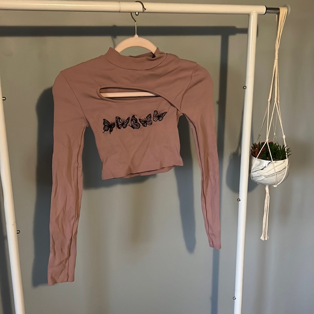 Cropped long sleeve